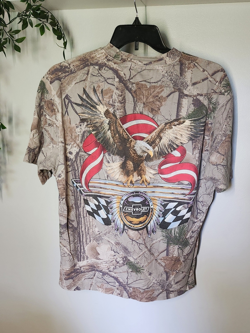 Hollister x Chevy Collab Camo Heavyweight Boxy Fit - Mens Medium